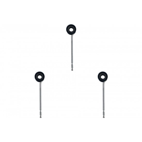 Kit C/3 - Para-Raio Isolador Simples Com Grapa Para Chumbar