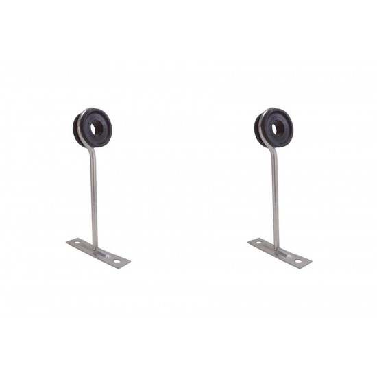 Kit C/2 - Para-Raio Isolador Simples Com Chapa Encosto Dr... Kit C/2 - Para-Raio Isolador Simples Com Chapa Encosto Dr...