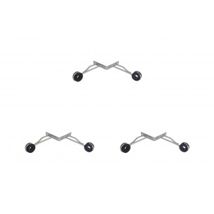 Kit C/3 - Para-Raio Isolador Especial Para Quina 90 Dr-027
