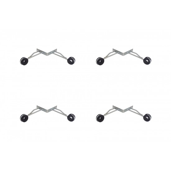 Kit C/4 - Para-Raio Isolador Especial Para Quina 90 Dr-027