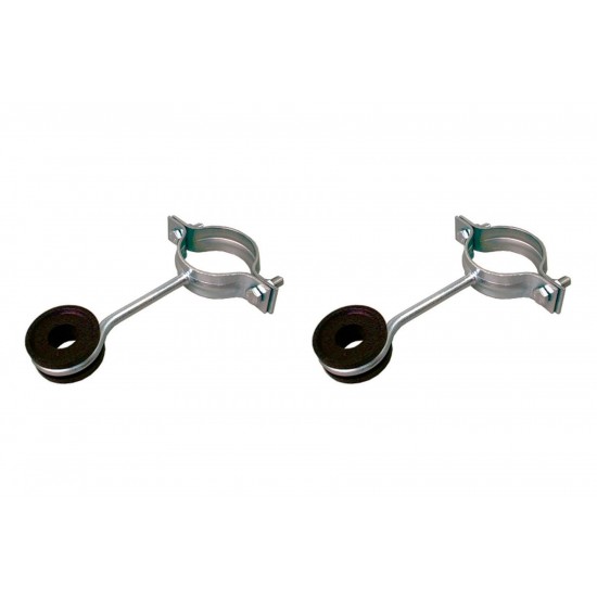 Kit C/2 - Para-Raio Isolador Simples Para Mastro 2''1Descida Kit C/2 - Para-Raio Isolador Simples Para Mastro 2''1Descida