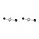 Kit C/2 - Para-Raio Isolador Simples Para Mastro 2''2Desc... Kit C/2 - Para-Raio Isolador Simples Para Mastro 2''2Desc...