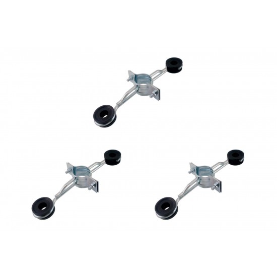Kit C/3 - Para-Raio Isolador Refrcado Para Mastro 2''2Des... Kit C/3 - Para-Raio Isolador Refrcado Para Mastro 2''2Des...