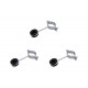 Kit C/3 - Para-Raio Isolador Simples Para Mastro 1.1/2''1... Kit C/3 - Para-Raio Isolador Simples Para Mastro 1.1/2''1...