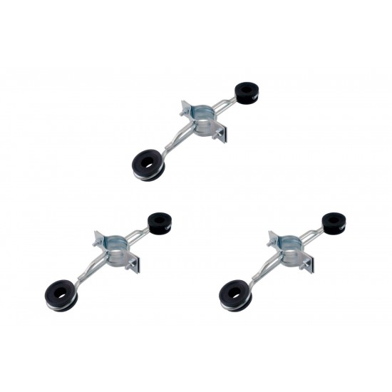 Kit C/3 - Para-Raio Isolador Refrcado Para Mastro 1.1/2''... Kit C/3 - Para-Raio Isolador Refrcado Para Mastro 1.1/2''...