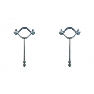 Kit C/2 - Para-Raio Suporte Para Tubo Protecao 1.1/2''Ros...