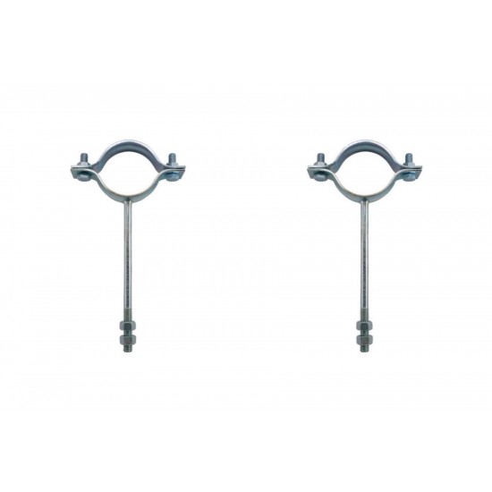 Kit C/2 - Para-Raio Suporte Para Tubo Protecao 1.1/2''Ros... Kit C/2 - Para-Raio Suporte Para Tubo Protecao 1.1/2''Ros...