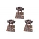 Kit C/3 - Para-Raio Base Para Mastro 2'' A Fogo Kit C/3 - Para-Raio Base Para Mastro 2'' A Fogo