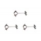 Kit C/3 - Para-Raio Suporte Para Sinalizador 2'' Kit C/3 - Para-Raio Suporte Para Sinalizador 2''