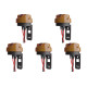 Kit C/5 - Rele Exatron Facil Com Base 127V Rgalvanizado1Fc