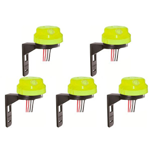 Kit C/5 - Rele Exatron Facil Com Base 220V Rgalvanizado2Fc