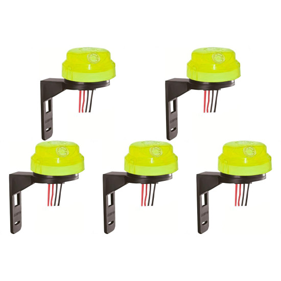 Kit C/5 - Rele Exatron Facil Com Base 220V Rgalvanizado2Fc