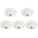 Kit C/5 - Plafonier Pvc Pavilonis Dvp Branco Soquete Porc... Kit C/5 - Plafonier Pvc Pavilonis Dvp Branco Soquete Porc...