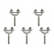 Kit C/5 - Para-Raio Suporte Para Fita Aluminio Horizontal...