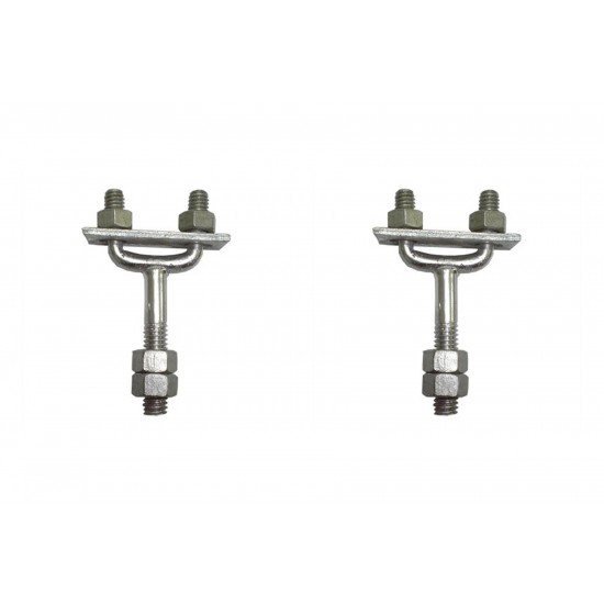 Kit C/2 - Para-Raio Suporte Para Fita Aluminio Horizontal... Kit C/2 - Para-Raio Suporte Para Fita Aluminio Horizontal...