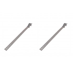 Kit C/2 - Para-Raio Emenda Fita Aluminio''Reta''7/8X1/8 137