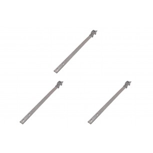 Kit C/3 - Para-Raio Emenda Fita Aluminio''Reta''7/8X1/8 137