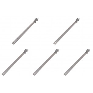 Kit C/5 - Para-Raio Emenda Fita Aluminio''Reta''7/8X1/8 137