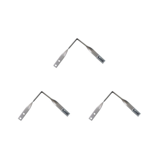 Kit C/3 - Para-Raio Emenda Fita Aluminio''Cantoneira''7/8... Kit C/3 - Para-Raio Emenda Fita Aluminio''Cantoneira''7/8...