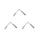 Kit C/3 - Para-Raio Emenda Fita Aluminio''Cantoneira''7/8... Kit C/3 - Para-Raio Emenda Fita Aluminio''Cantoneira''7/8...