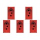 Kit C/5 - Modulo Soprano Ilus (Tomada 20A Vermelho) 5Ub99008 Kit C/5 - Modulo Soprano Ilus (Tomada 20A Vermelho) 5Ub99008