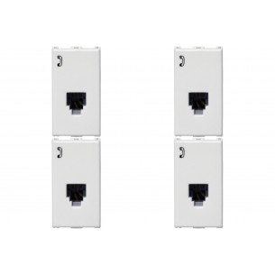 Kit C/4 - Modulo Soprano Ilus (Rj11) 5Tg99001