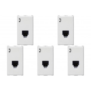 Kit C/5 - Modulo Soprano Ilus (Rj11) 5Tg99001