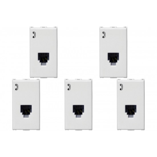 Kit C/5 - Modulo Soprano Ilus (Rj11) 5Tg99001