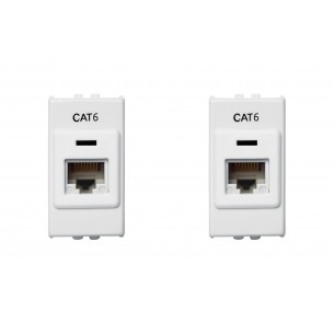 Kit C/2 - Modulo Soprano Ilus (Rj45 Cat6) 5Tg99100