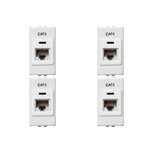 Kit C/4 - Modulo Soprano Ilus (Rj45 Cat6) 5Tg99100