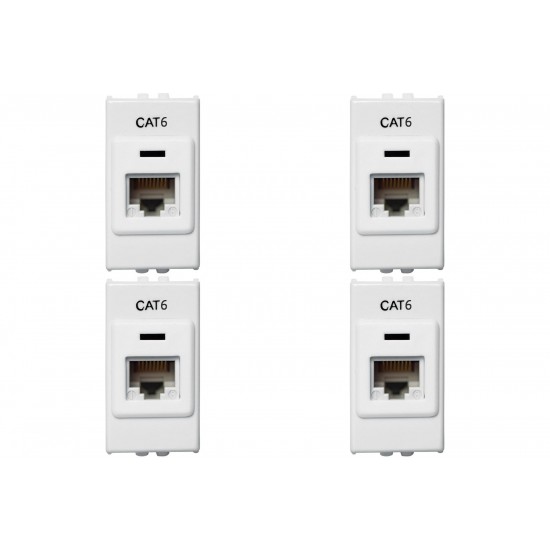 Kit C/4 - Modulo Soprano Ilus (Rj45 Cat6) 5Tg99100