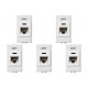 Kit C/5 - Modulo Soprano Ilus (Rj45 Cat6) 5Tg99100
