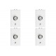 Kit C/4 - Modulo Soprano Ilus (Tomada Coaxial) 5Tg99334