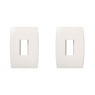 Kit C/2 - Placa Soprano Ilus 4X2 (1 Modulo Vertical) 5Tg9...