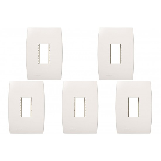 Kit C/5 - Placa Soprano Ilus 4X2 (1 Modulo Vertical) 5Tg9...