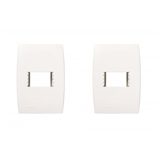 Kit C/2 - Placa Soprano Ilus 4X2 (1 Modulo Horizontal) 5T... Kit C/2 - Placa Soprano Ilus 4X2 (1 Modulo Horizontal) 5T...