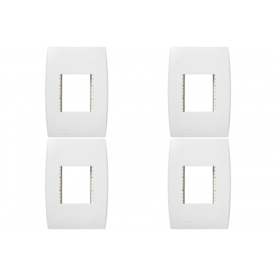 Kit C/4 - Placa Soprano Ilus 4X2 (2 Modulos Horizontal) 5...