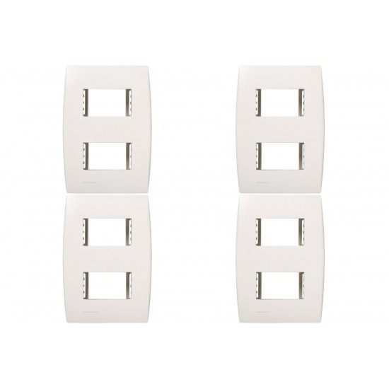 Kit C/4 - Placa Soprano Ilus 4X2 (2 Modulo Distanciada) 5...