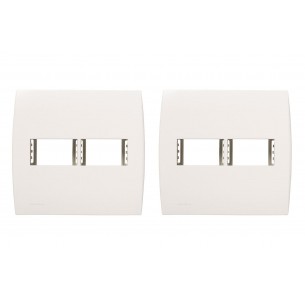 Kit C/2 - Placa Soprano Ilus 4X4 (2 Modulos Horizontal) 5...