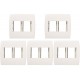 Kit C/5 - Placa Soprano Ilus 4X4 (2 Modulos Duplo) 5Tg99031