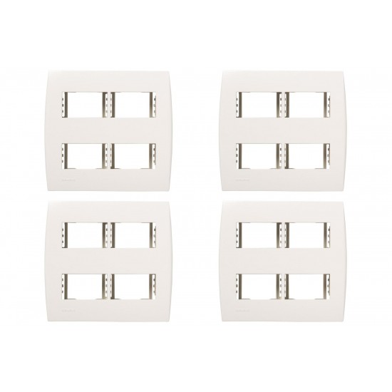 Kit C/4 - Placa Soprano Ilus 4X4 (4 Modulos Horizontal) 5...