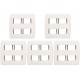 Kit C/5 - Placa Soprano Ilus 4X4 (4 Modulos Horizontal) 5...