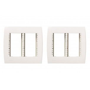 Kit C/2 - Placa Soprano Ilus 4X4 (6 Modulos Horizontal) 5...