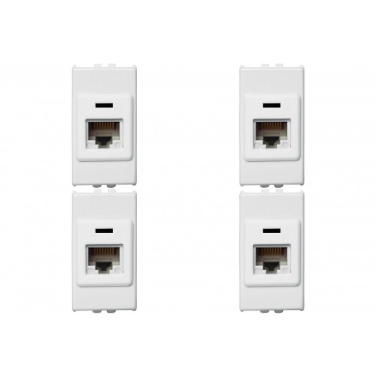 Kit C/4 - Modulo Soprano Ilus (Rj45) 5Tg99002