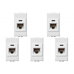 Kit C/5 - Modulo Soprano Ilus (Rj45) 5Tg99002