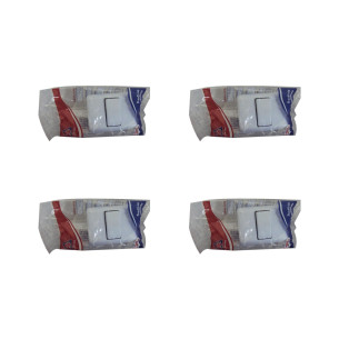 Kit C/4 - Sistema Perlex Branca (1 Simples) 3081Br