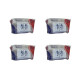 Kit C/4 - Sistema Perlex Branca (2 Tomadas 20/20A) 3015/15Br