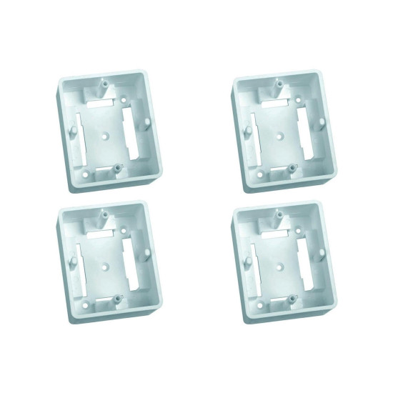 Kit C/4 - Sistema Perlex Branca (Caixa Sobrepor) 3000Br