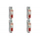Kit C/4 - Disjuntor Steck Din Unipolar 40A Sd61 C Sdd61C40