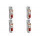 Kit C/4 - Disjuntor Steck Din Unipolar 50A Sd61 C Sdd61C50